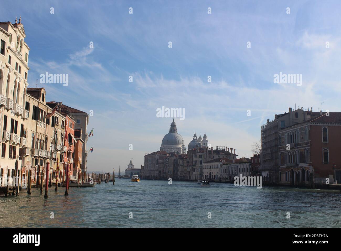 Il Canal Grande di Venezia. Foto Stock