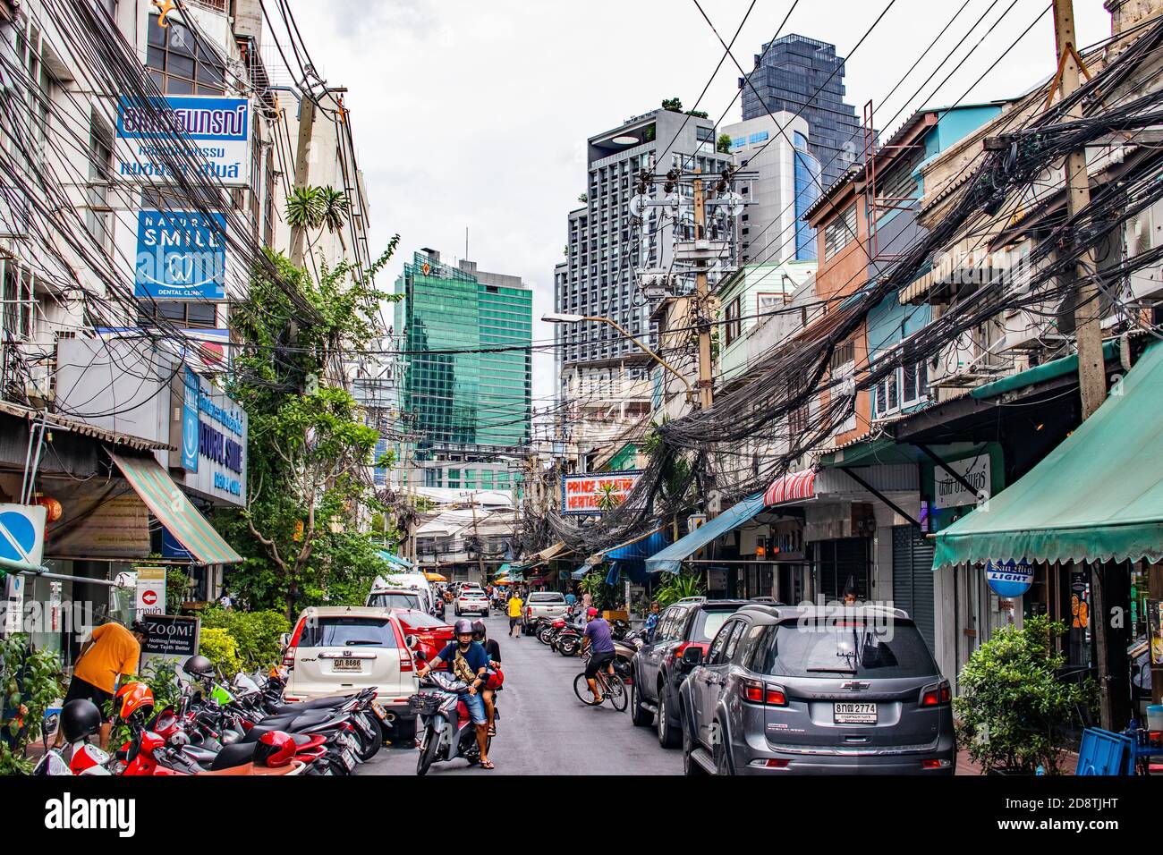 streetlife a Bangkok Foto Stock