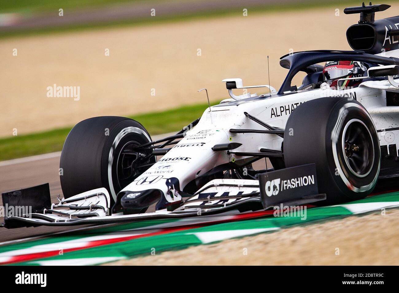 Imola, Italien. 01 Nov 2020. 01.11.2020, Autodromo Enzo e Dino Ferrari, Imola, Formula 1 Emirati Gran Premio dell'emilia Romagna 2020, nella foto Daniil Kvyat (RUS 26), Scuola AlphaTauri Honda | Use worldwide Credit: dpa/Alamy Live News Foto Stock