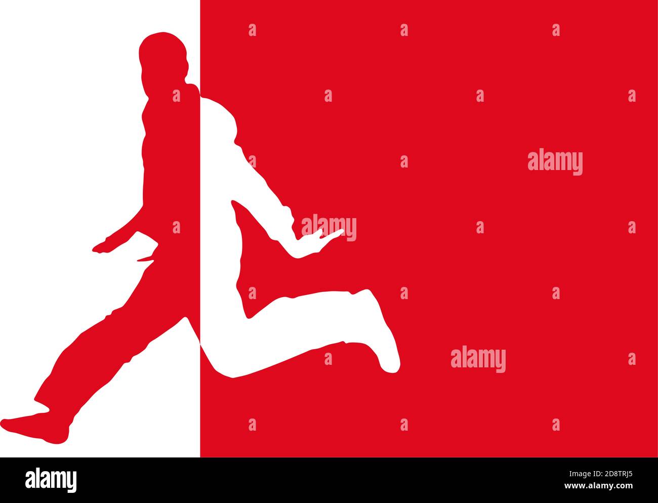 Concetto vettoriale di strategia di uscita Illustrazione Vettoriale