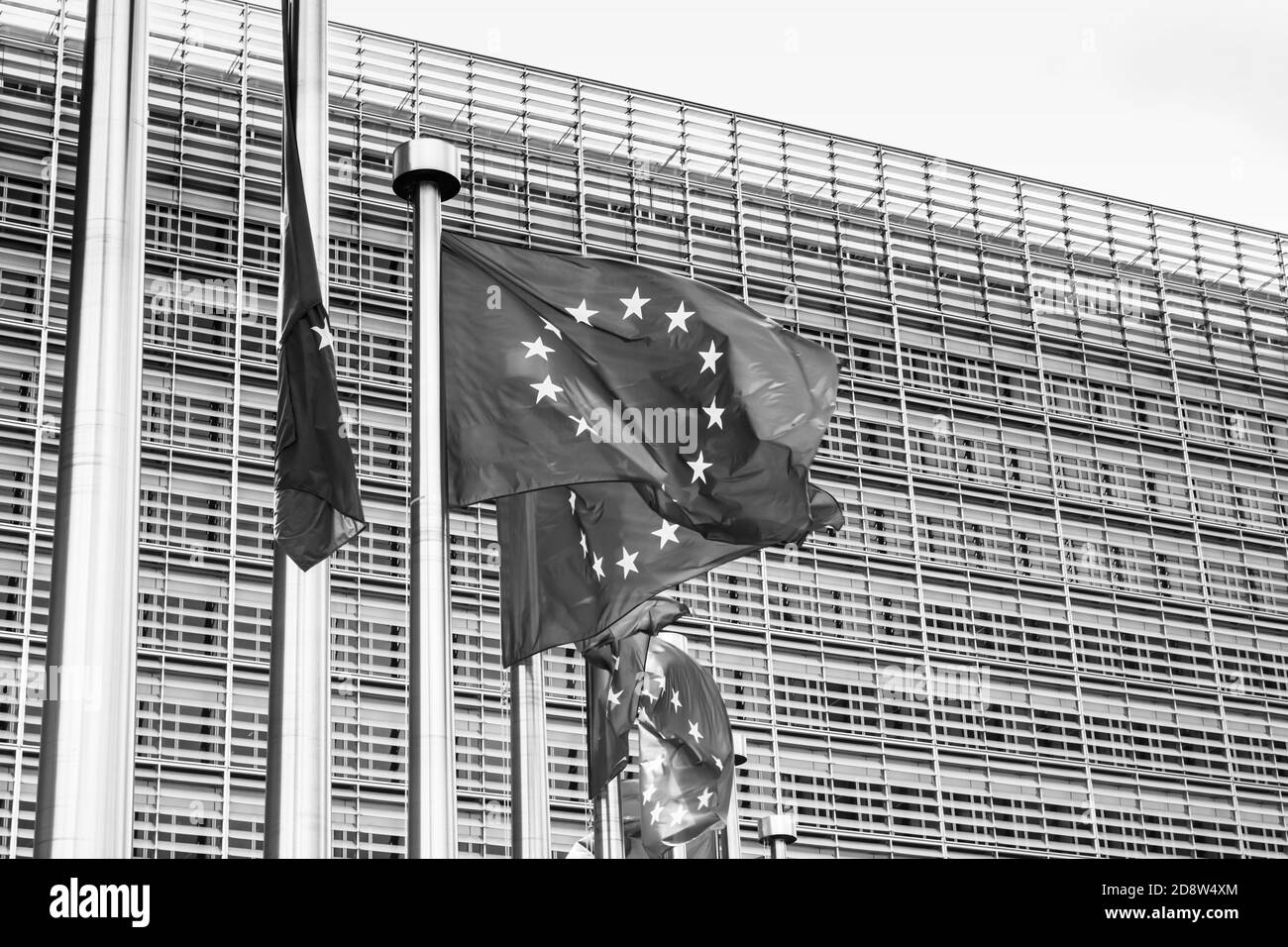 Bruxelles, BELGIO : sede della Commissione europea a Bruxelles, Belgio, Europa Foto Stock