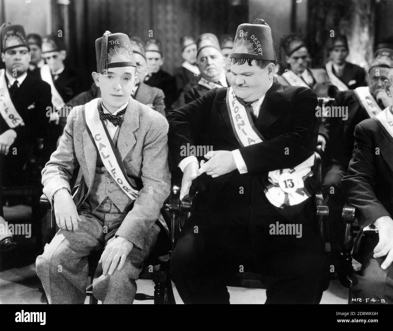Oliver Hardy And Stan Laurel Sons Desert Immagini E Fotos Stock Alamy