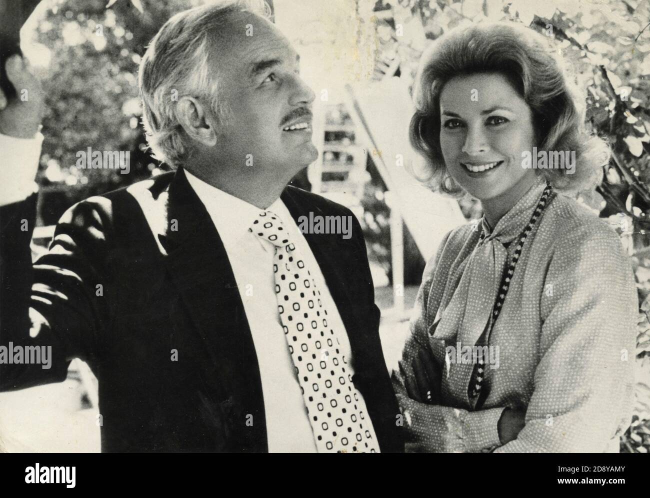 Principe Rainier di Monaco e Principessa Grace Kelly, Montecarlo, anni settanta Foto Stock