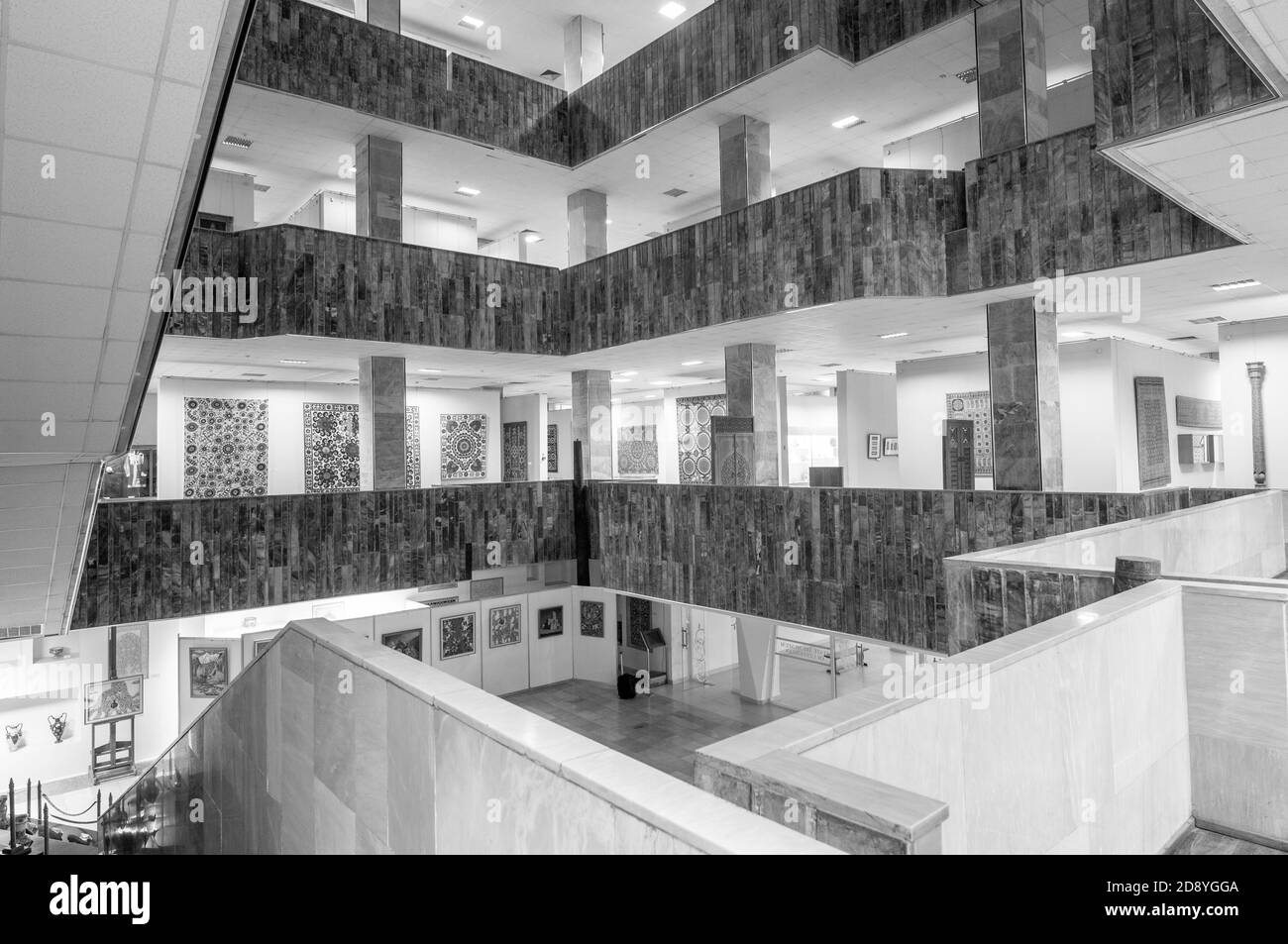 Tashkent, Uzbekistan - 30 ottobre 2015: Museo delle arti nazionali dell'Uzbekistan Foto Stock