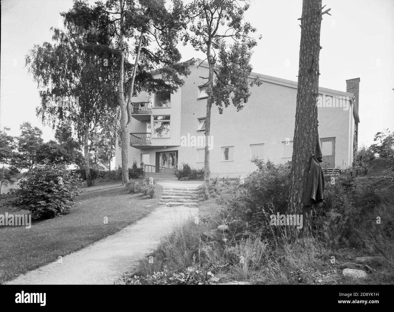 Edificio a Gustafsberg, 1962 Foto Stock