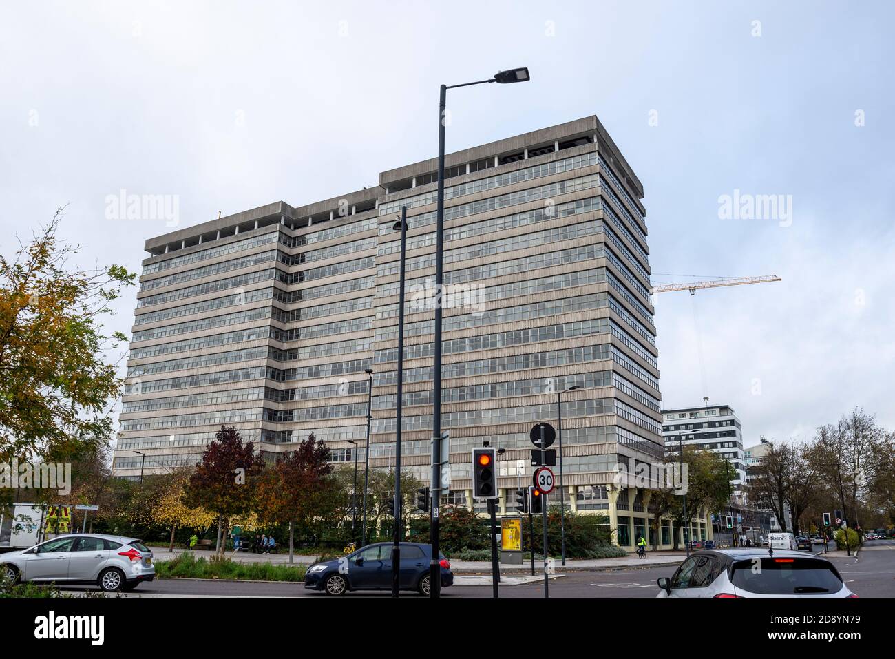 HMRC Alexander House, Queensway, Southend on Sea, Essex. Ufficio delle entrate e delle dogane HM. Blocco ufficio. Edificio dell'ufficio delle tasse. Spazio in affitto da Comer GRP Foto Stock