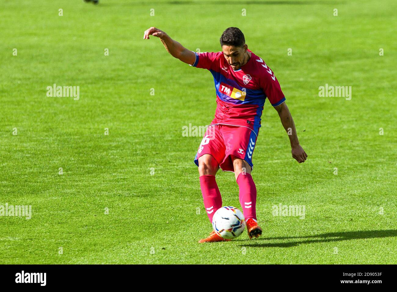 Fidel Chaves di Elche durante il campionato spagnolo la Liga partita di calcio tra Real Betis Balompie ed Elche CF il 1 novembre 2020 a Benito C. Foto Stock