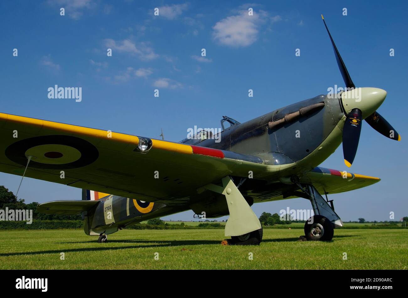 Hawker Sea Hurricane 1b, G-BKTH, Z7015 Foto Stock