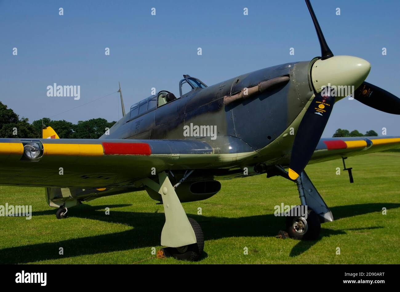 Hawker Sea Hurricane 1b, G-BKTH, Z7015 Foto Stock