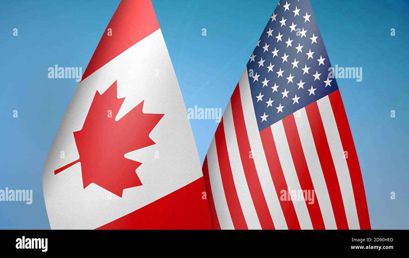 AZ FLAG Bandiera Canada 45x30 cm - Bandierina Canadese 30x45 cm Cordicelle