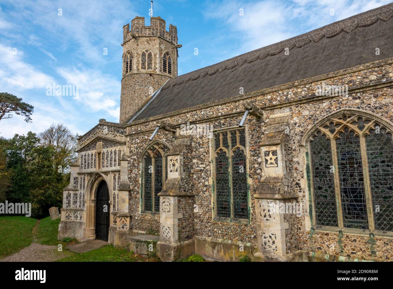 St Peter's Church Theberton, Suffolk, Inghilterra Foto Stock