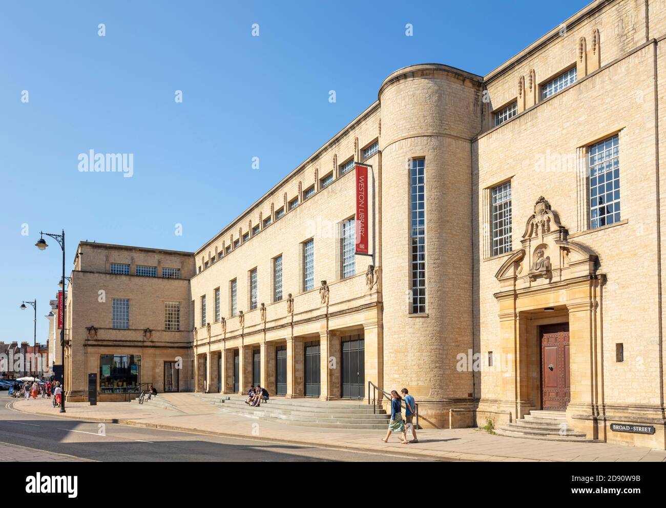 La Weston Library fa parte della Bodleian Library, la principale biblioteca di ricerca dell'Università di Oxford, Oxford Oxfordshire England UK GB Europe Foto Stock