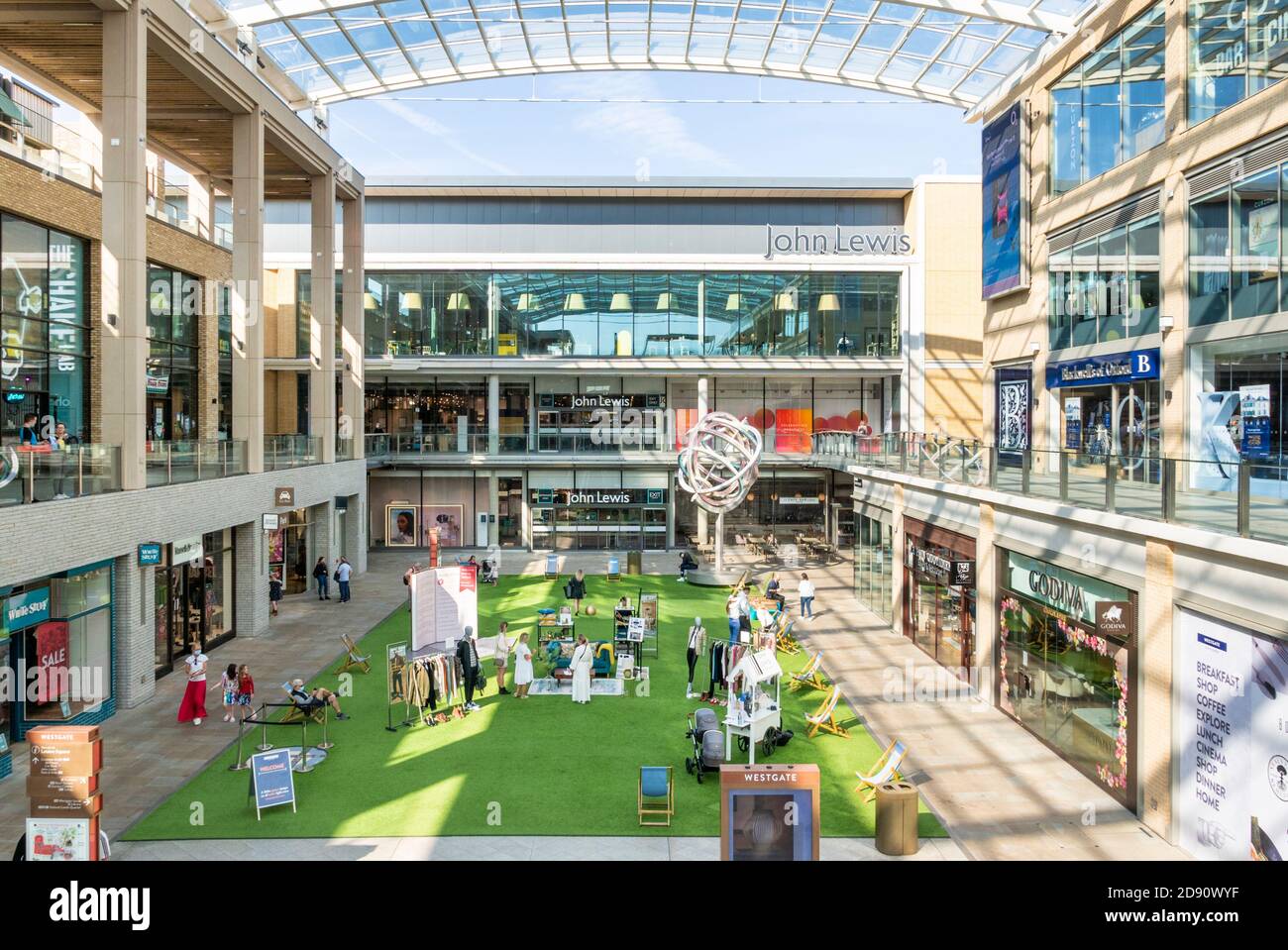 Centro citta' di Oxford Westgate Centro commerciale Oxford Centro commerciale Oxford Oxford Oxfordshire Inghilterra Regno Unito GB Europa Foto Stock