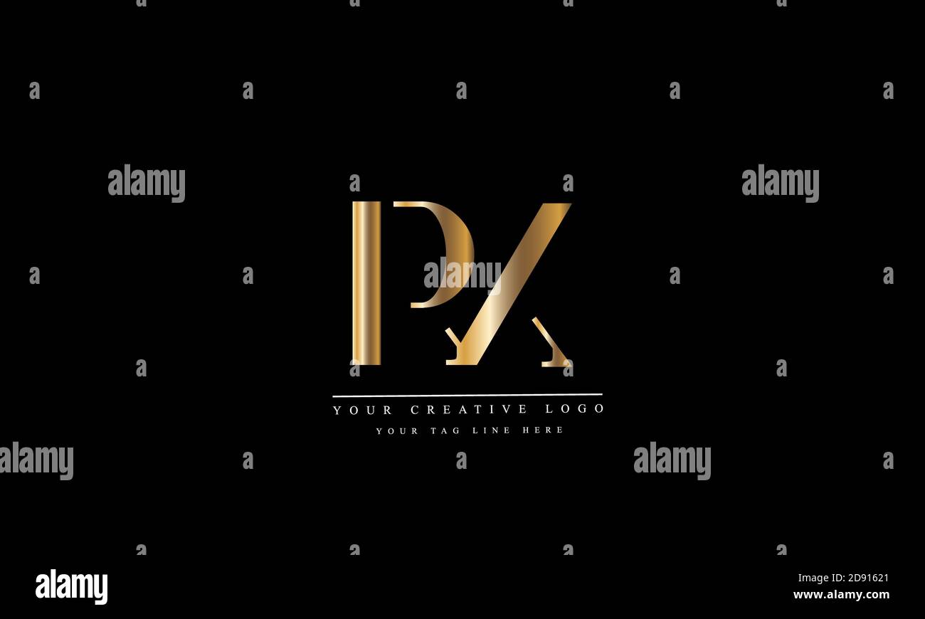 Modello monogramma del logo vettoriale astratto RK KR Foto Stock