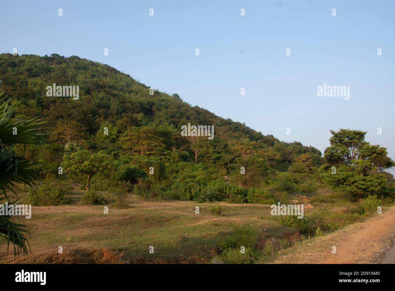 Baranti è un villaggio tribale dell'India di 9.37 abitanti, situato nel distretto di Kathur, nello stato federato del Bengala Occidentale. Foto Stock