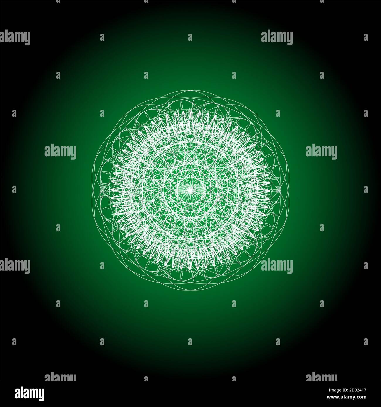 Elemento guilloche per certificato, voucher, banconota, voucher, denaro, valuta, nota, assegno, biglietto, premio Foto Stock