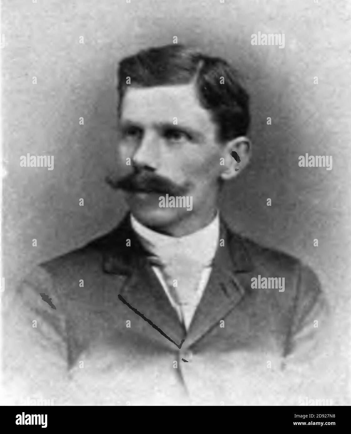 Charles T. Kamm (capitano del battello a vapore). Foto Stock