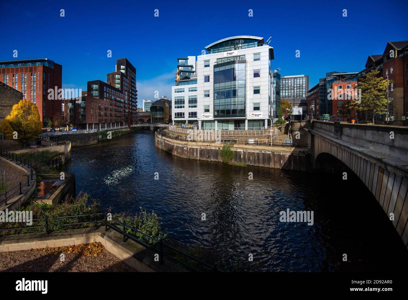 Direct Line House, ufficio regionale del Gruppo assicurativo diretto nel centro di Leeds Foto Stock