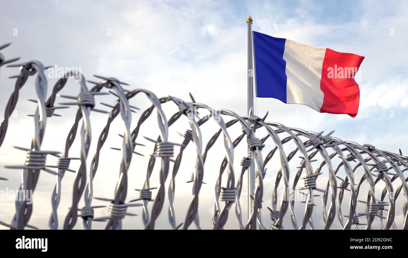 La Francia inasprisce la sua politica di immigrazione. Foto Stock