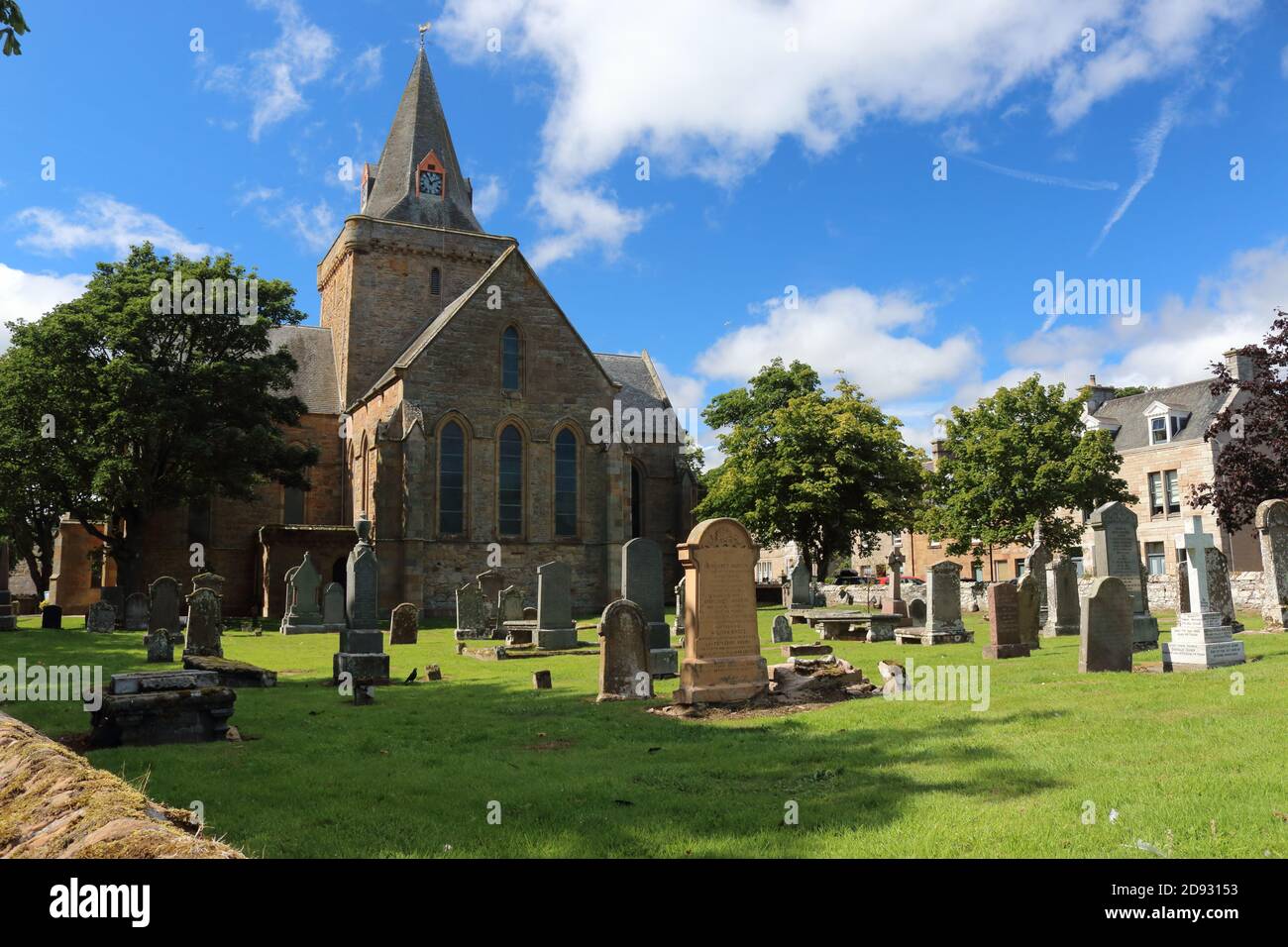 Cattedrale di Dornoch, Sutherland, Scozia. Foto Stock