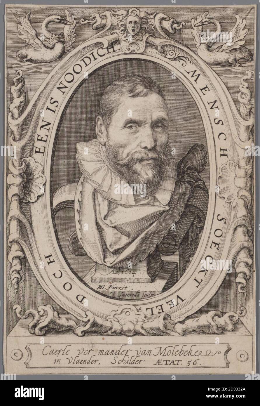 Karel-van-mander-schilderboeck. Foto Stock