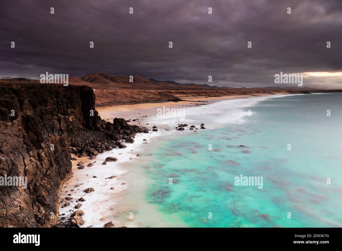 Europa spagna isole canarie Fuerteventura El Cotillo Foto Stock