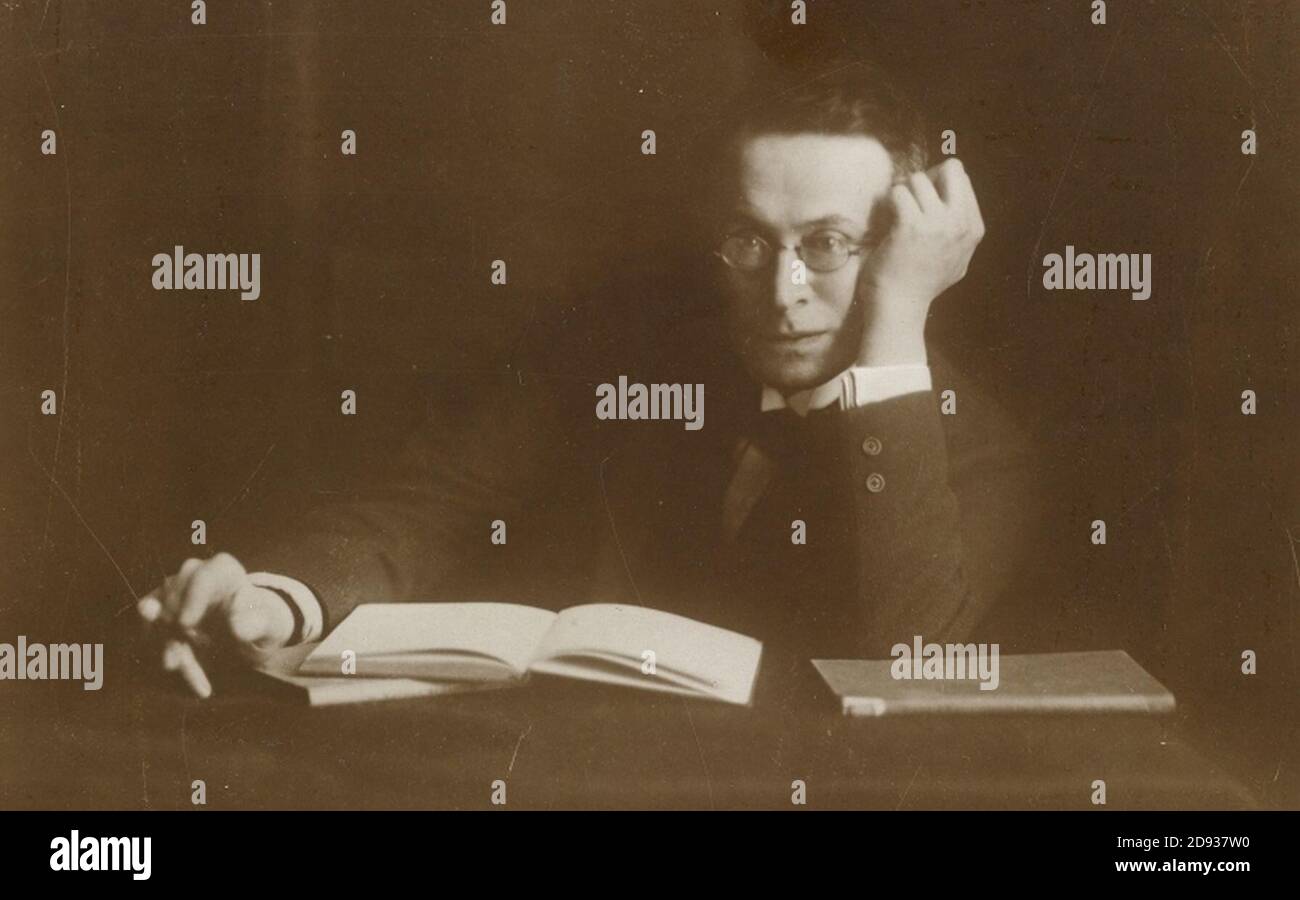 Karl Kraus (1874–1936) 1930 Foto Stock