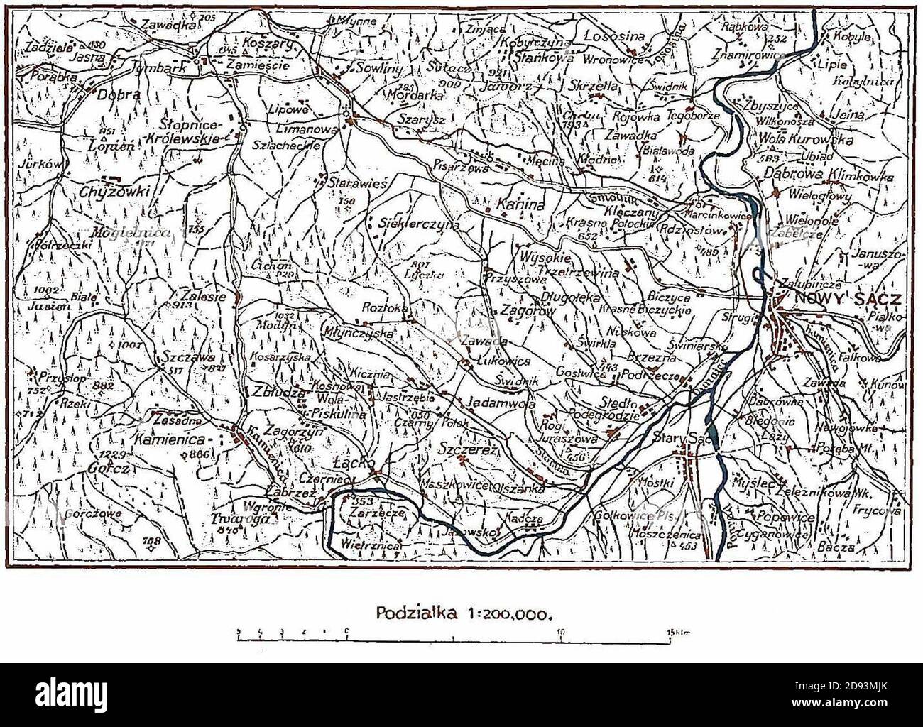 Józef Piłsudski - Moje pierwsze boje (1925) pagina 191. Foto Stock