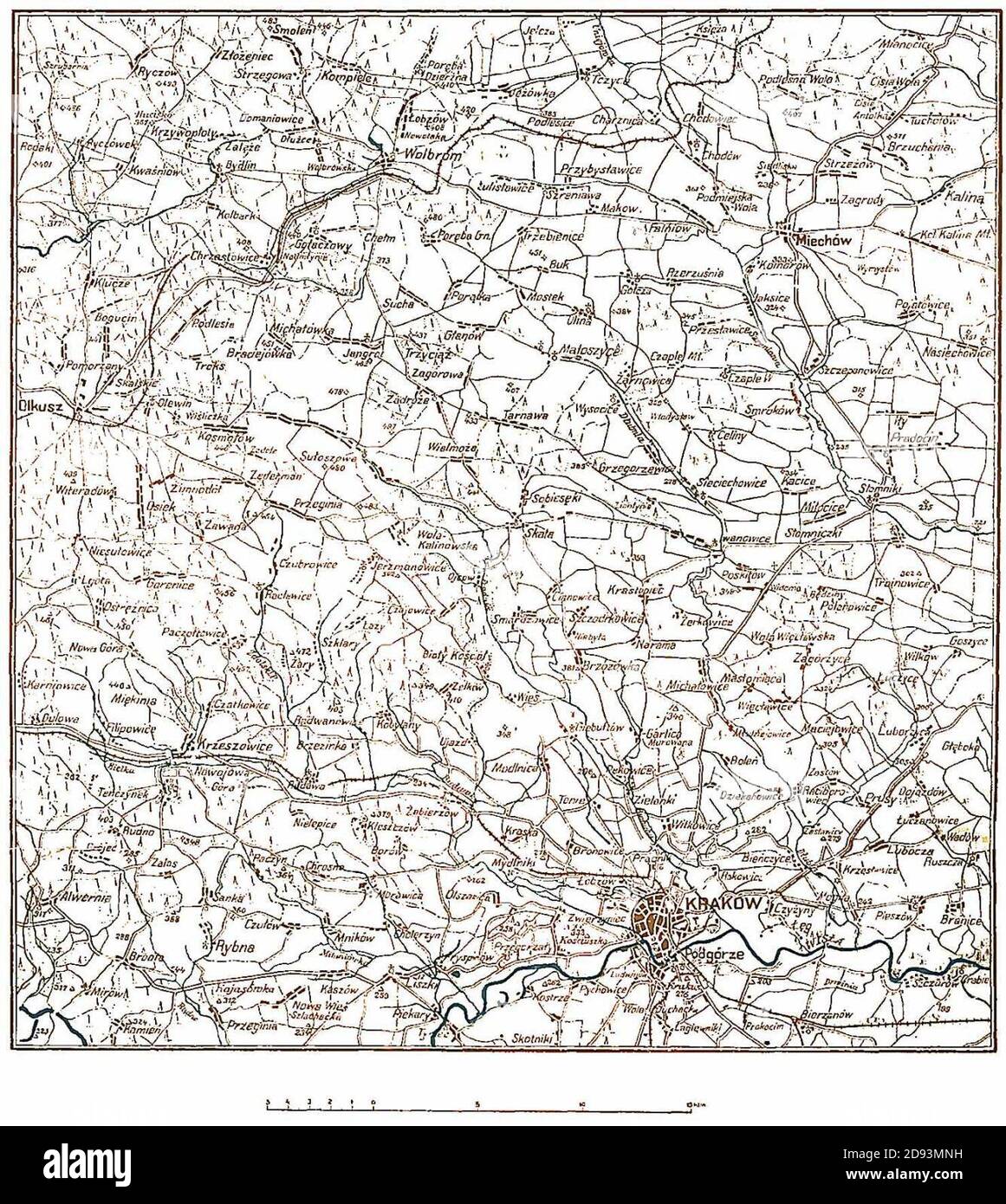 Józef Piłsudski - Moje pierwsze boje (1925) pagina 132. Foto Stock