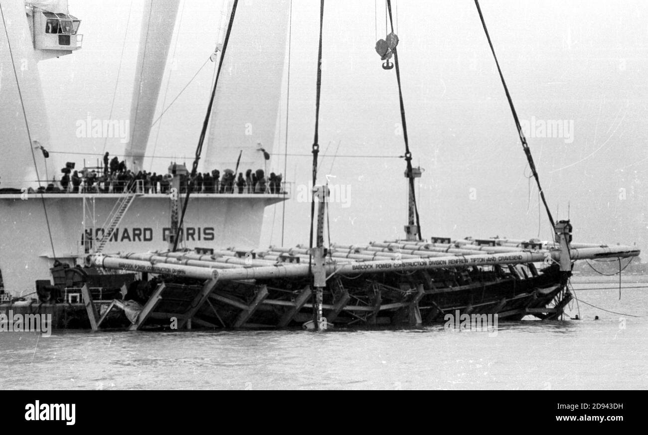 L'ELEVAZIONE DELLA MARIA SI LEVÒ. PORTSMOUTH 1982 Foto Stock