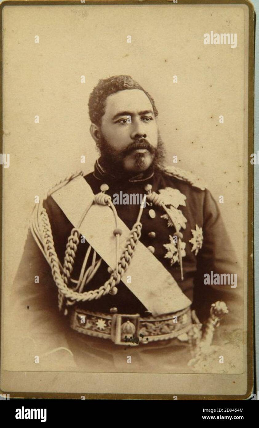 Kalakaua, numero di adesione 36469.10, Foto Stock