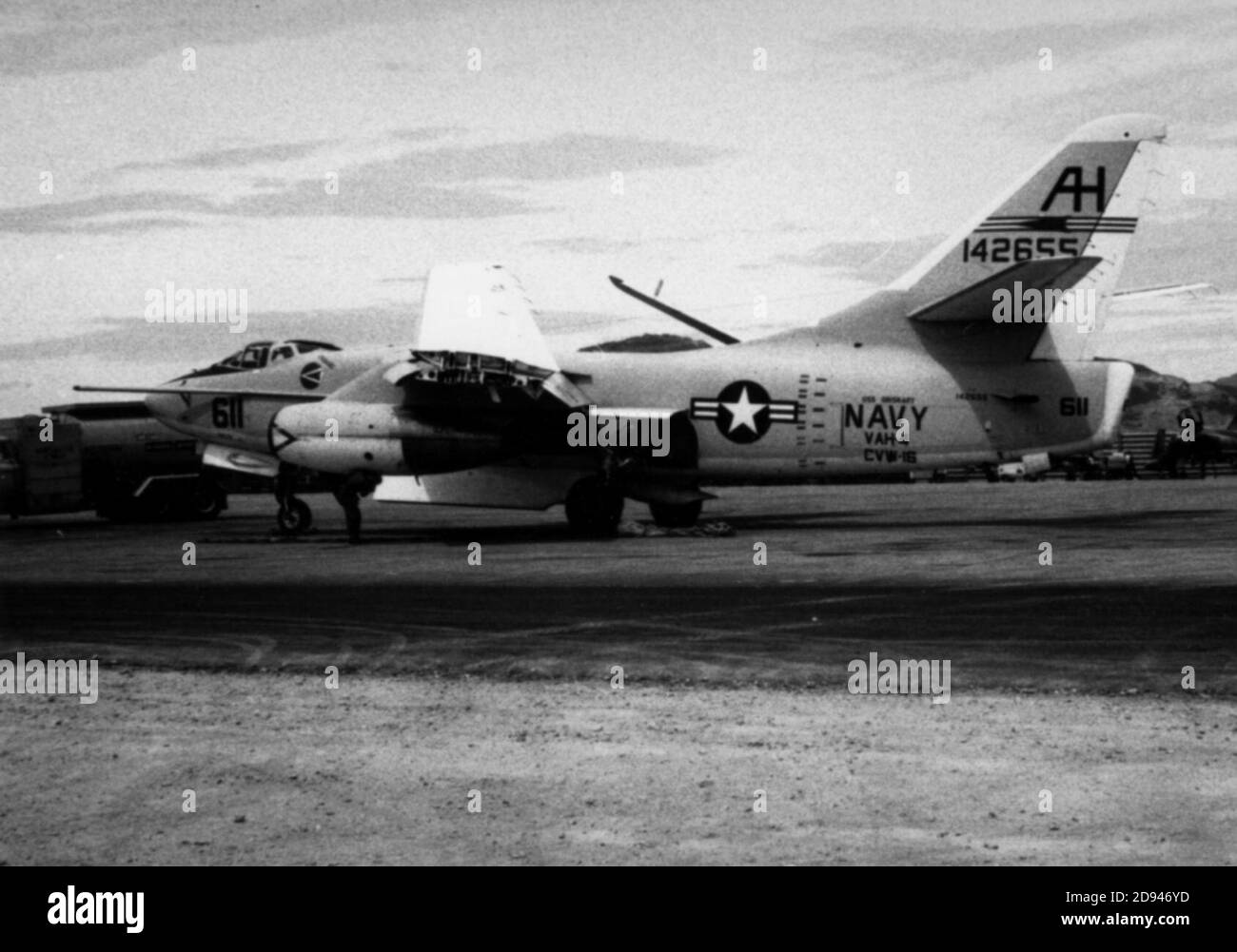 KA-3B VAH-4 della USS Oriskany (CVA-34) 1967. Foto Stock