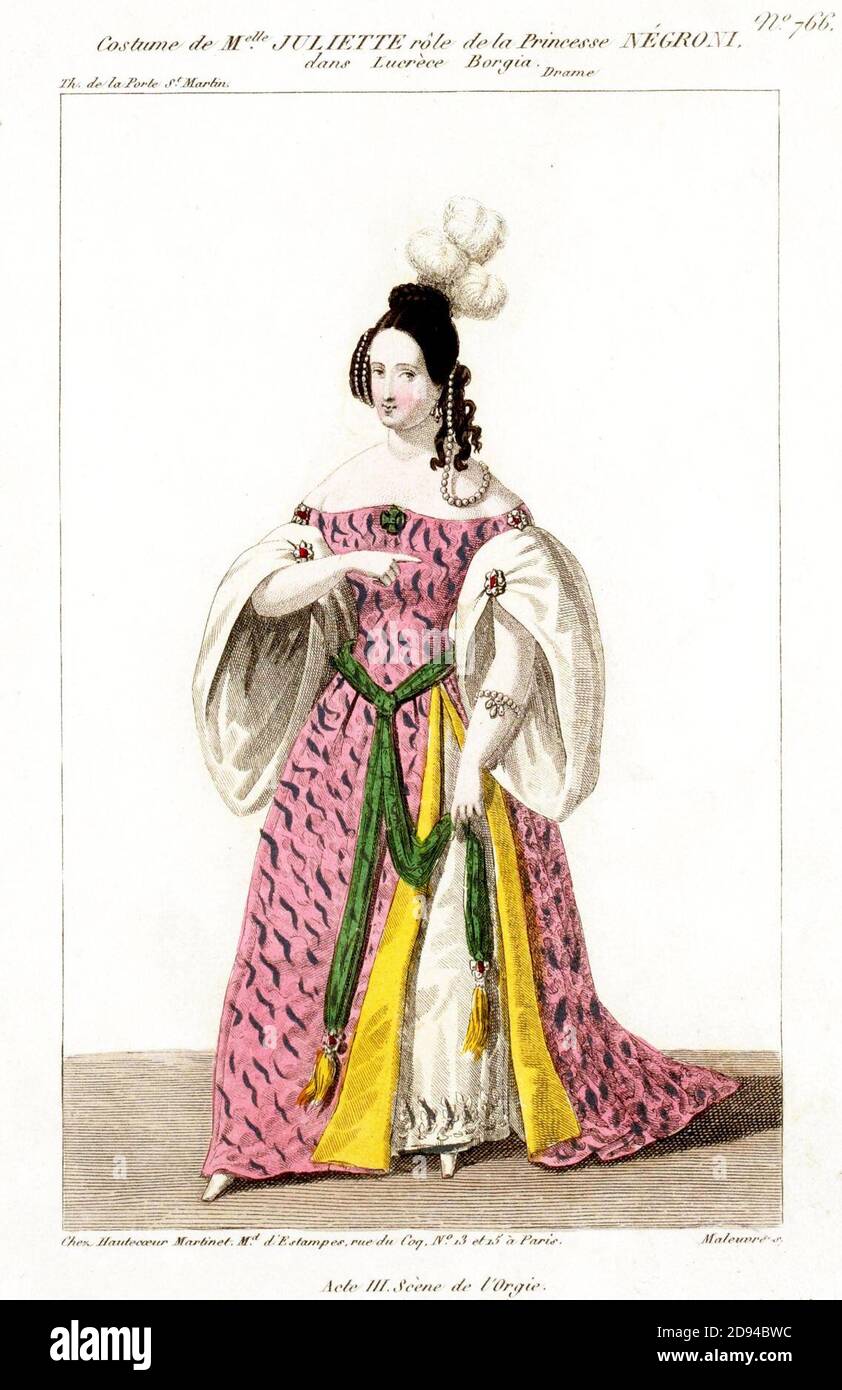 Juliette Drouet. Foto Stock
