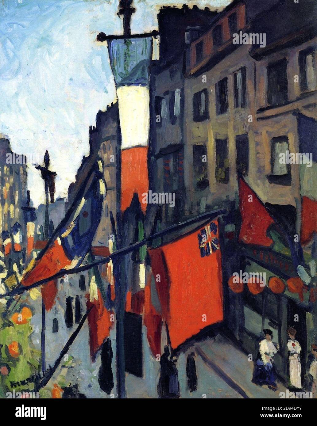 14 luglio a havre-1906 Foto Stock