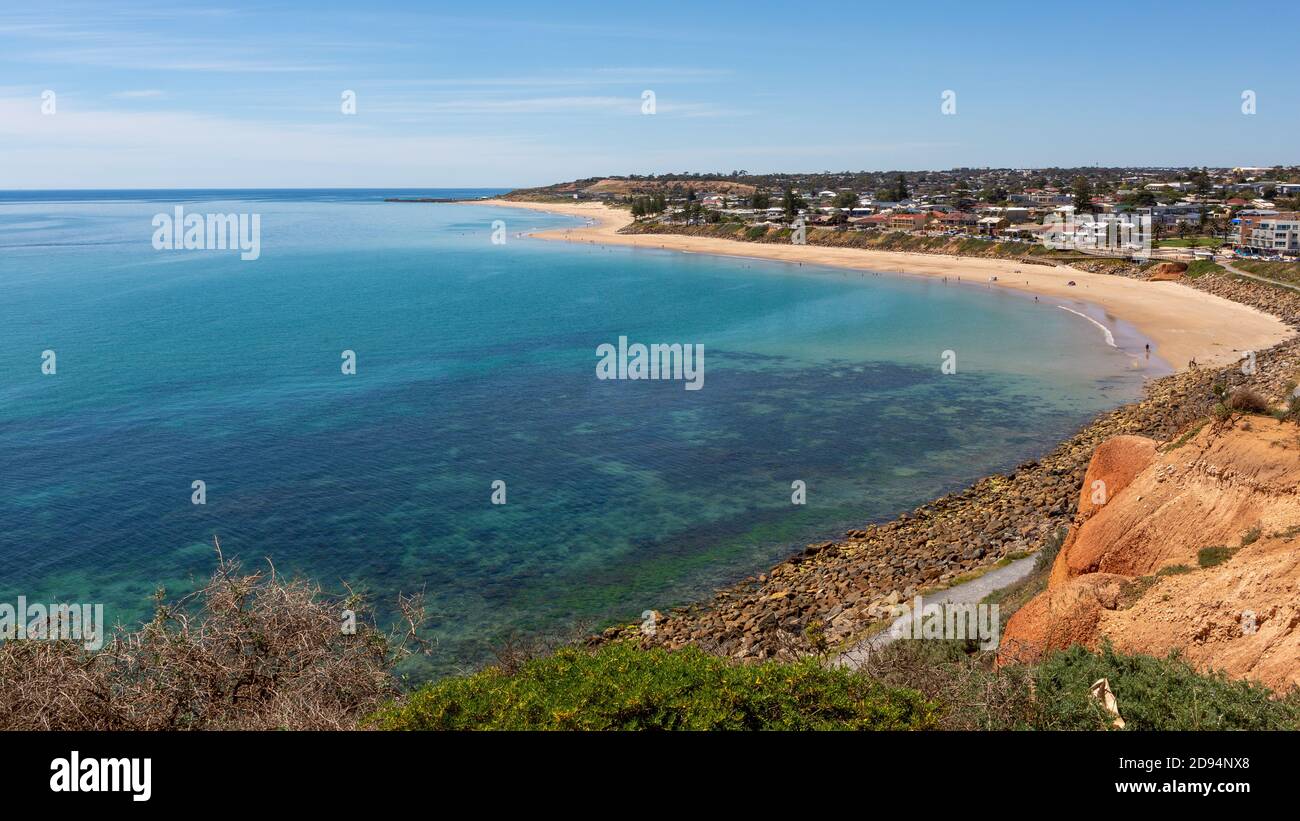 L'iconica passeggiata di Christies Beach si trova nell'Australia Meridionale 2 novembre 2020 Foto Stock