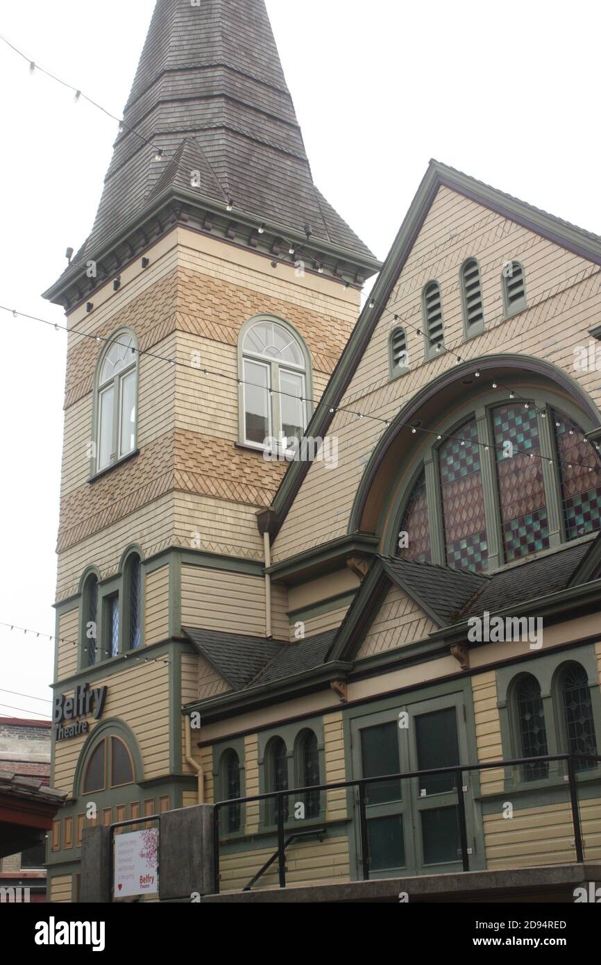 Il Teatro Belfry a Victoria, BC Foto Stock