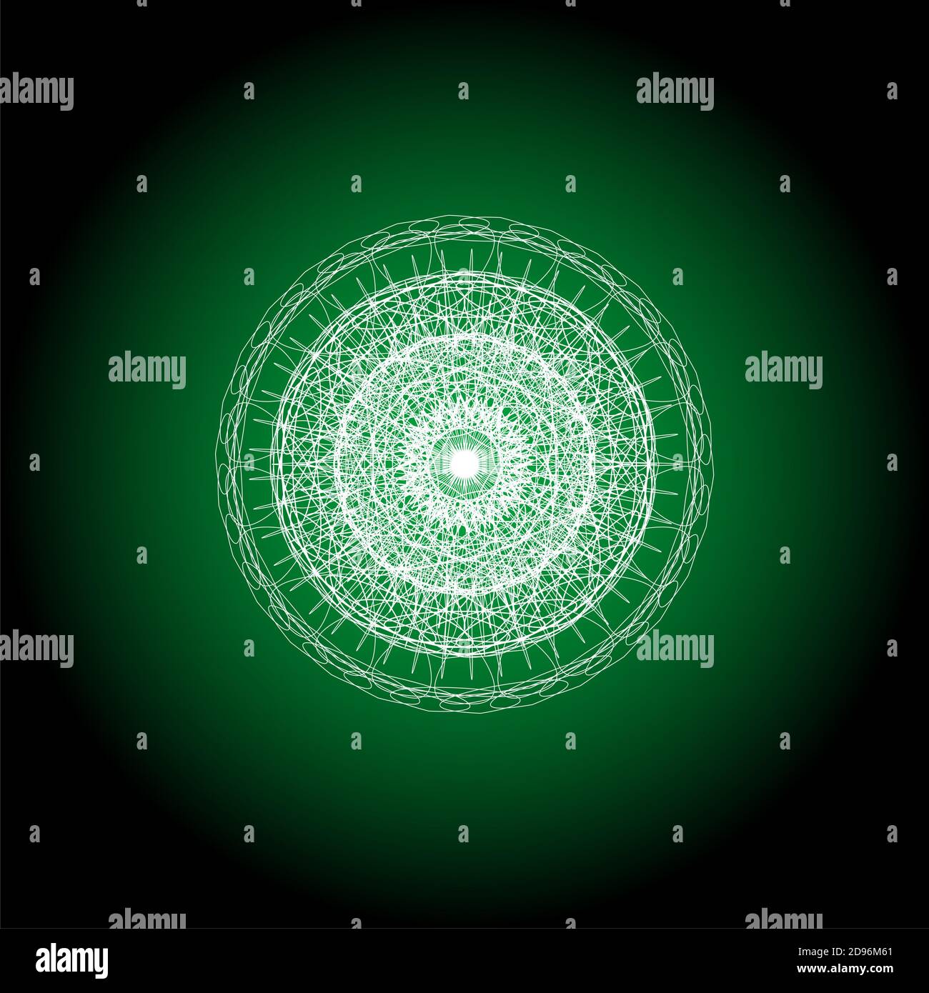 Arabescato banconota, voucher o lo sfondo del certificato Foto Stock