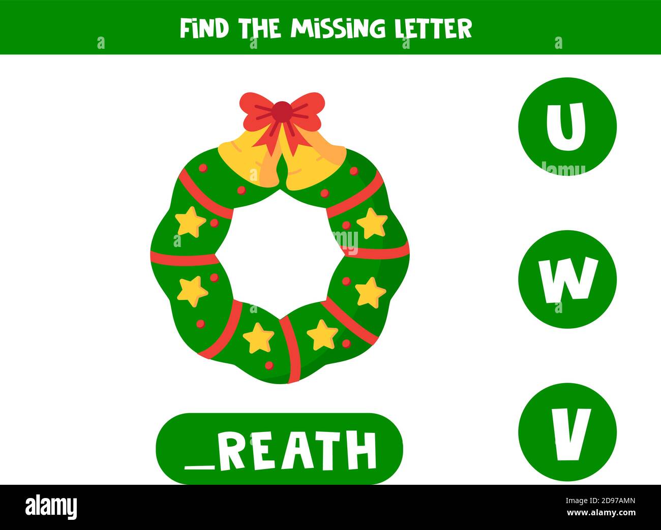 Trova la lettera mancante gioco per i bambini. Apprendimento dell'alfabeto. Illustrazione Vettoriale