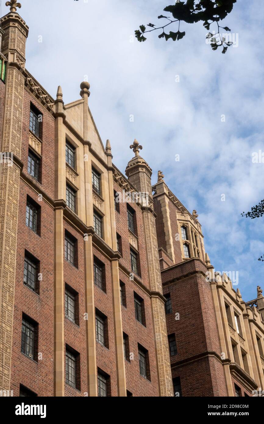 Tudor City, dal lato est, Manhattan NYC Foto Stock