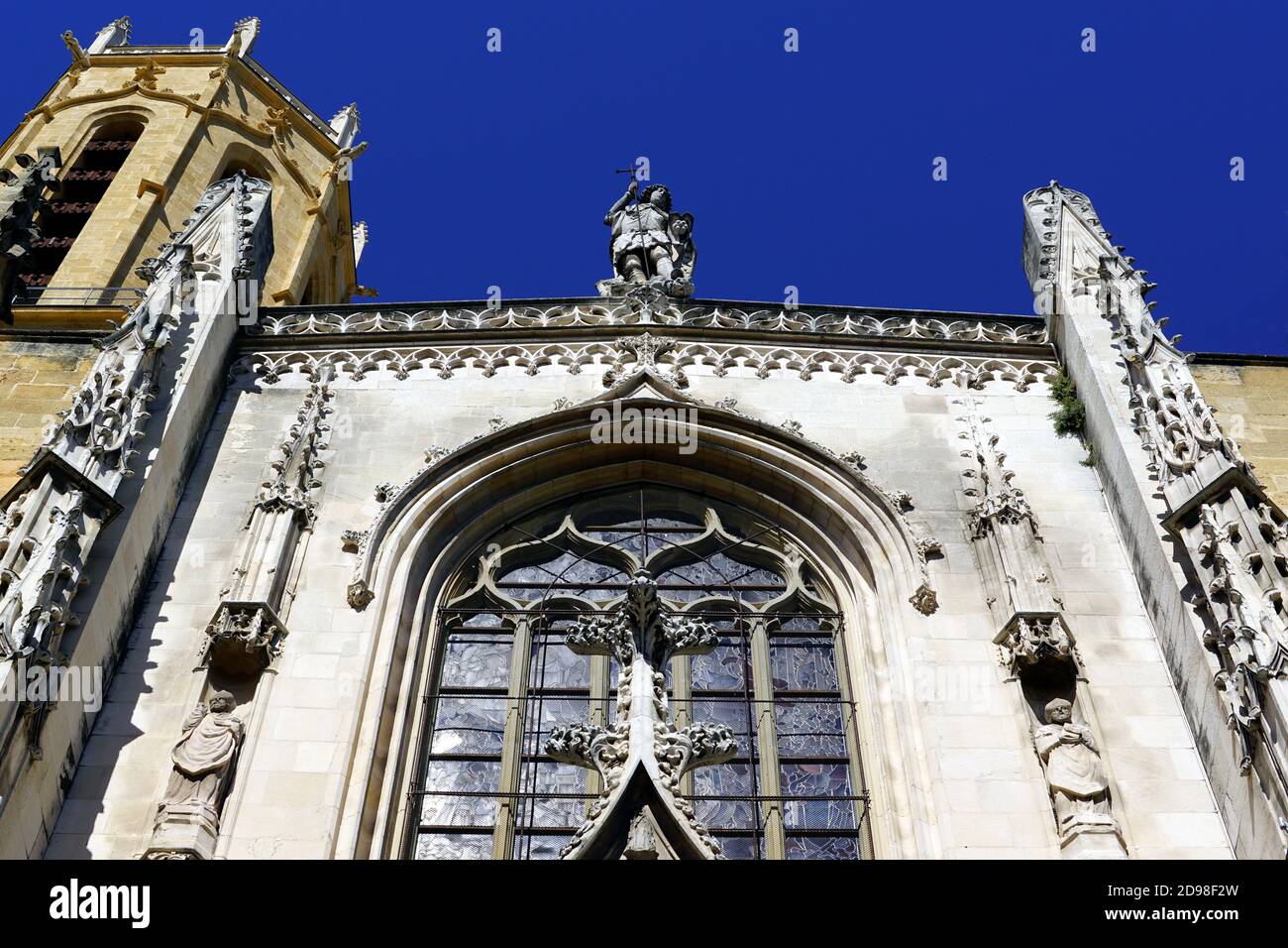 Cattedrale di Saint-Sauveur a Aix-en-Provence, Francia Foto Stock