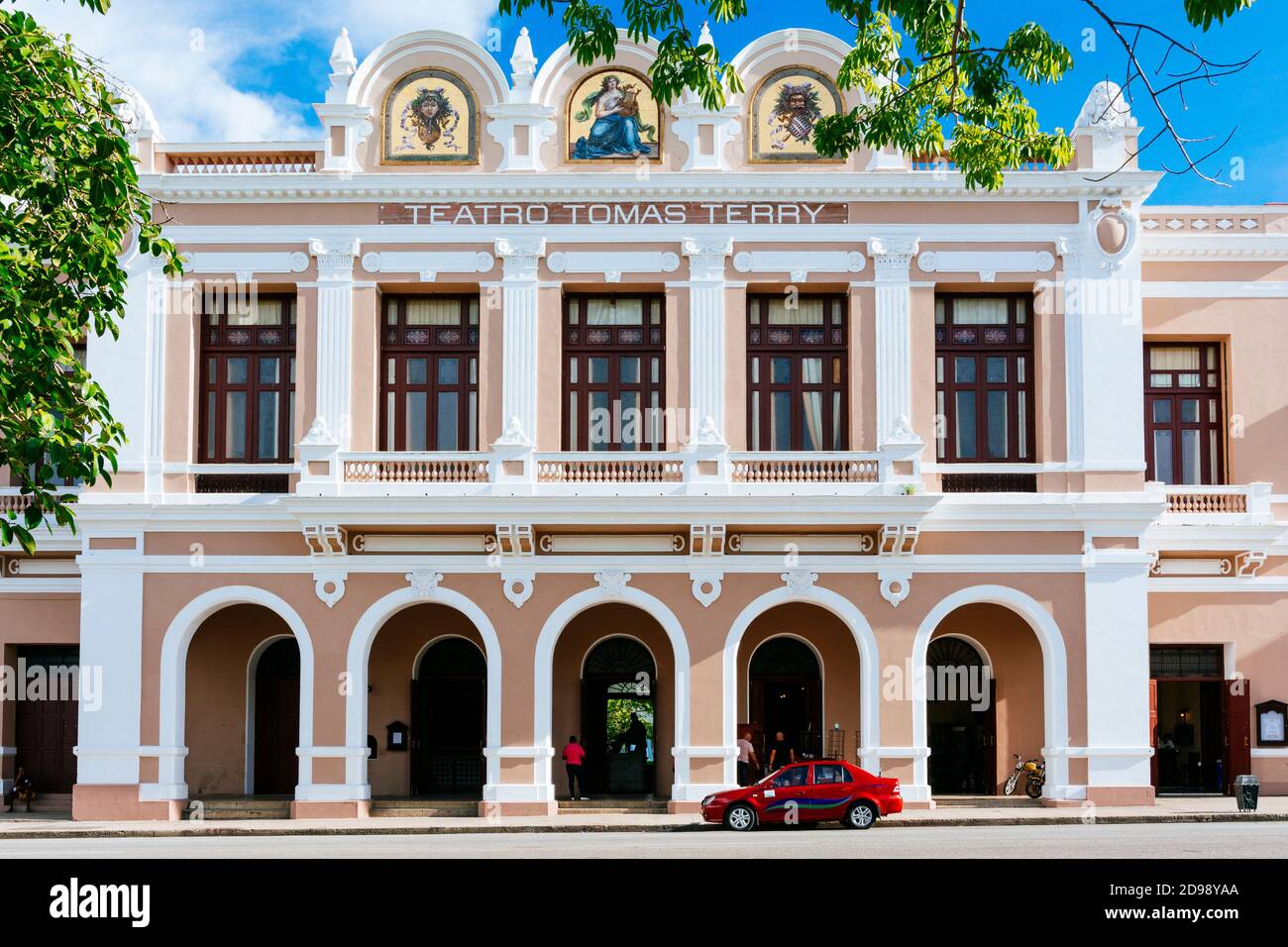 Tomas Terry Theatre. Cienfuegos, Cuba, America Latina e Caraibi Foto Stock