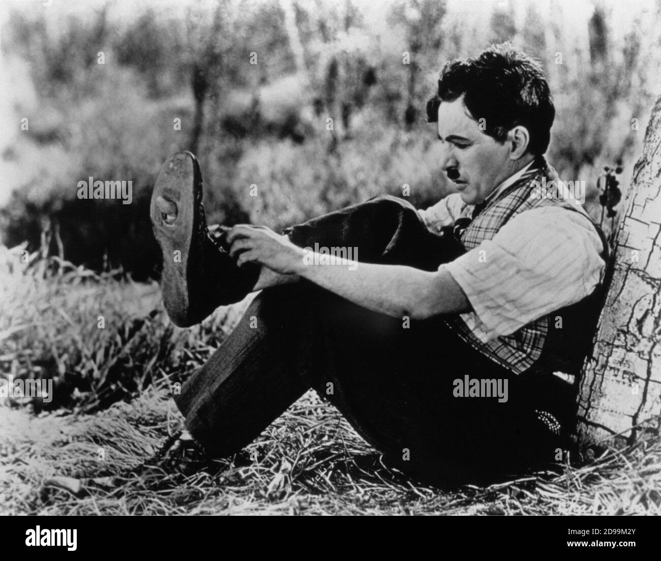 CHARLES CHAPLIN ( 1889 - 1977 ) nel GRANDE DITTATORE ( 1940 - il grande ditatore ) - vagabondo - vagabond --- Archivio GBB Foto Stock