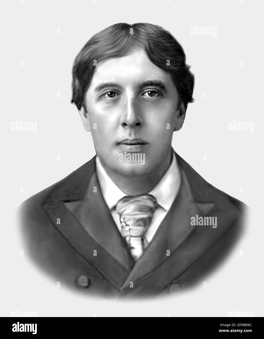 Oscar Wilde 1854-1900 scrittore di poeta drammaturgo irlandese Foto Stock