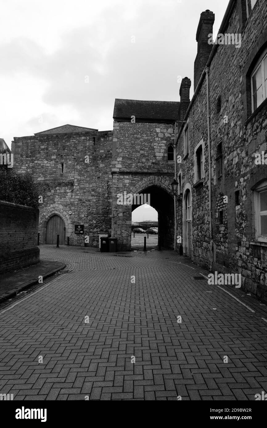 GODS HOUSE TOWER, SOUTHAMPTON. Foto Stock