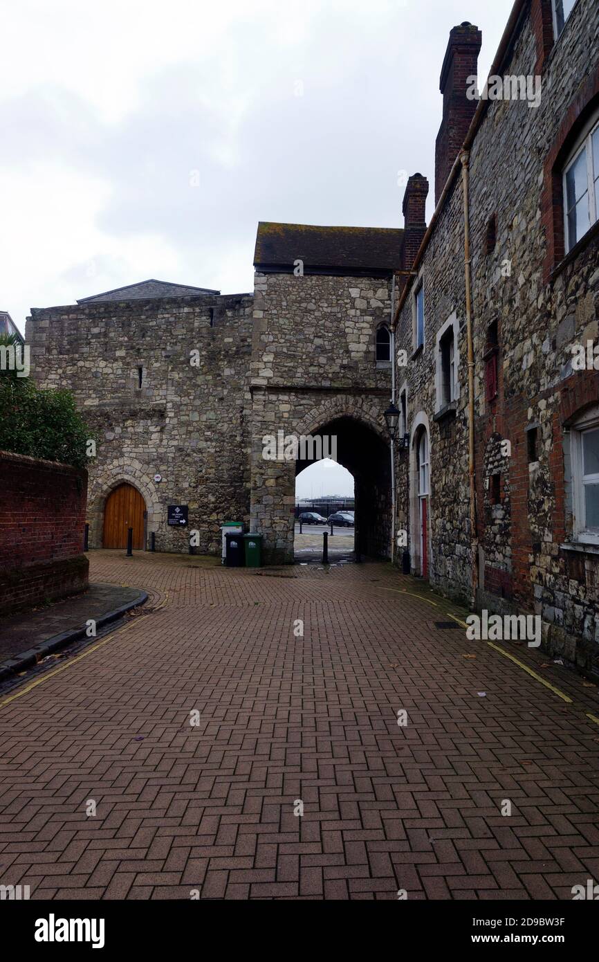 GODS HOUSE TOWER, SOUTHAMPTON. Foto Stock