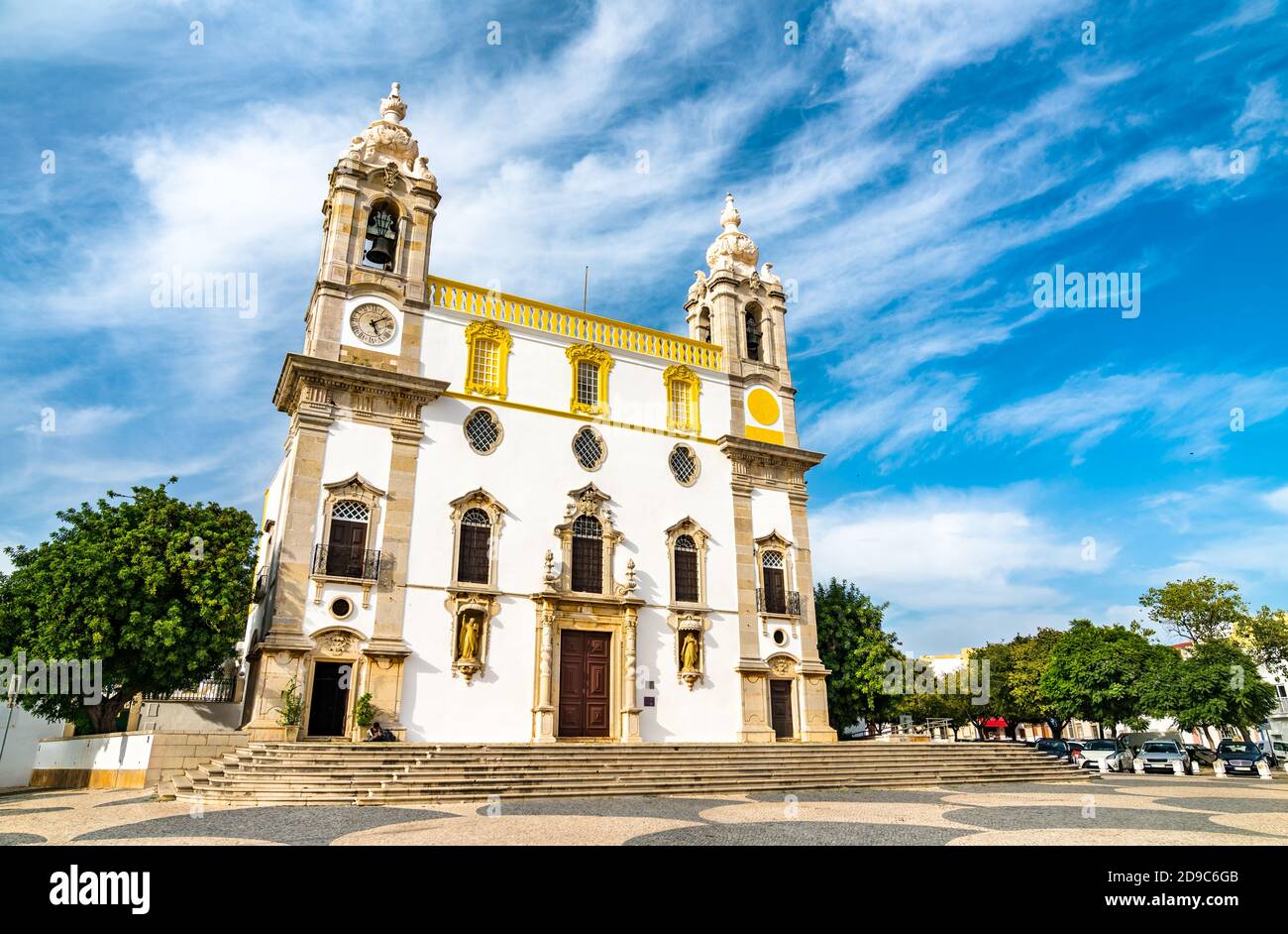 Igreja do Carmo, una chiesa di Faro, Portogallo Foto Stock