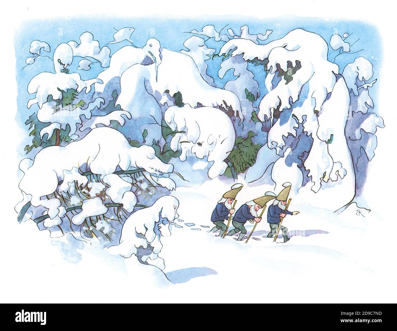 Natale in un modo vintage Foto Stock