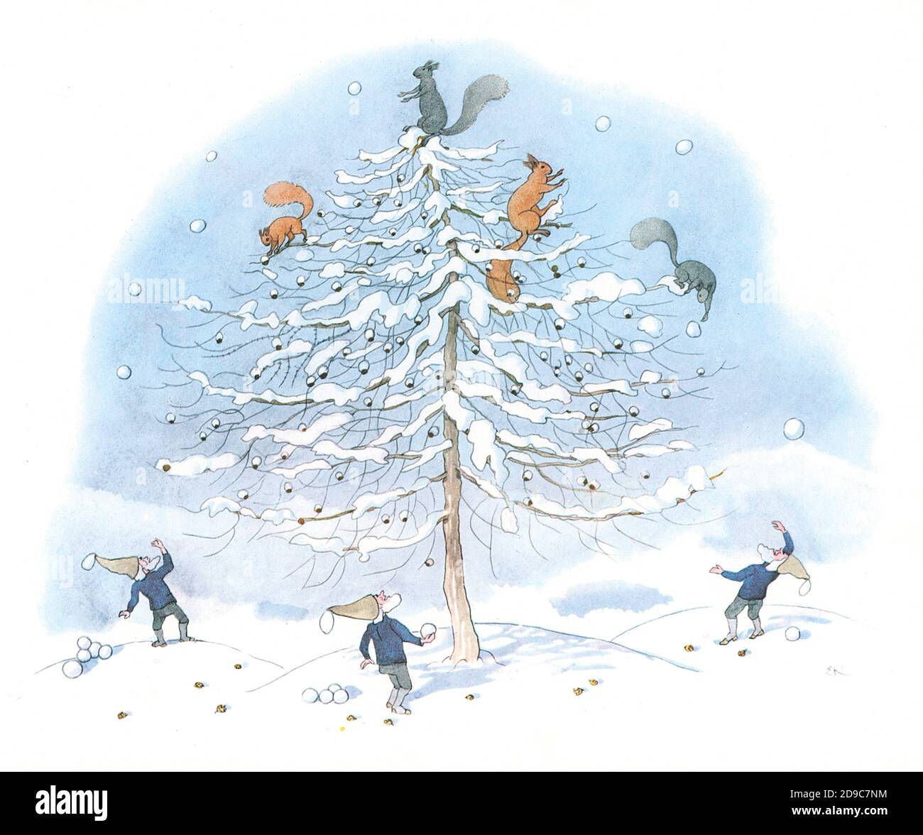 Natale in un modo vintage Foto Stock