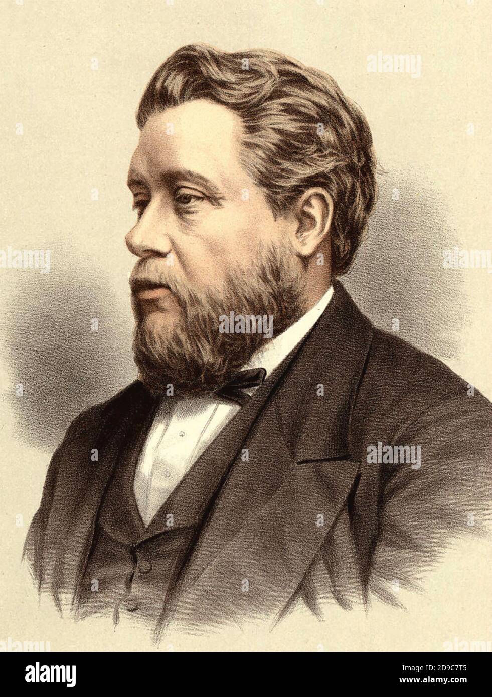 Charles SPURGEON (1834-1892) predicatore Battista inglese Foto Stock