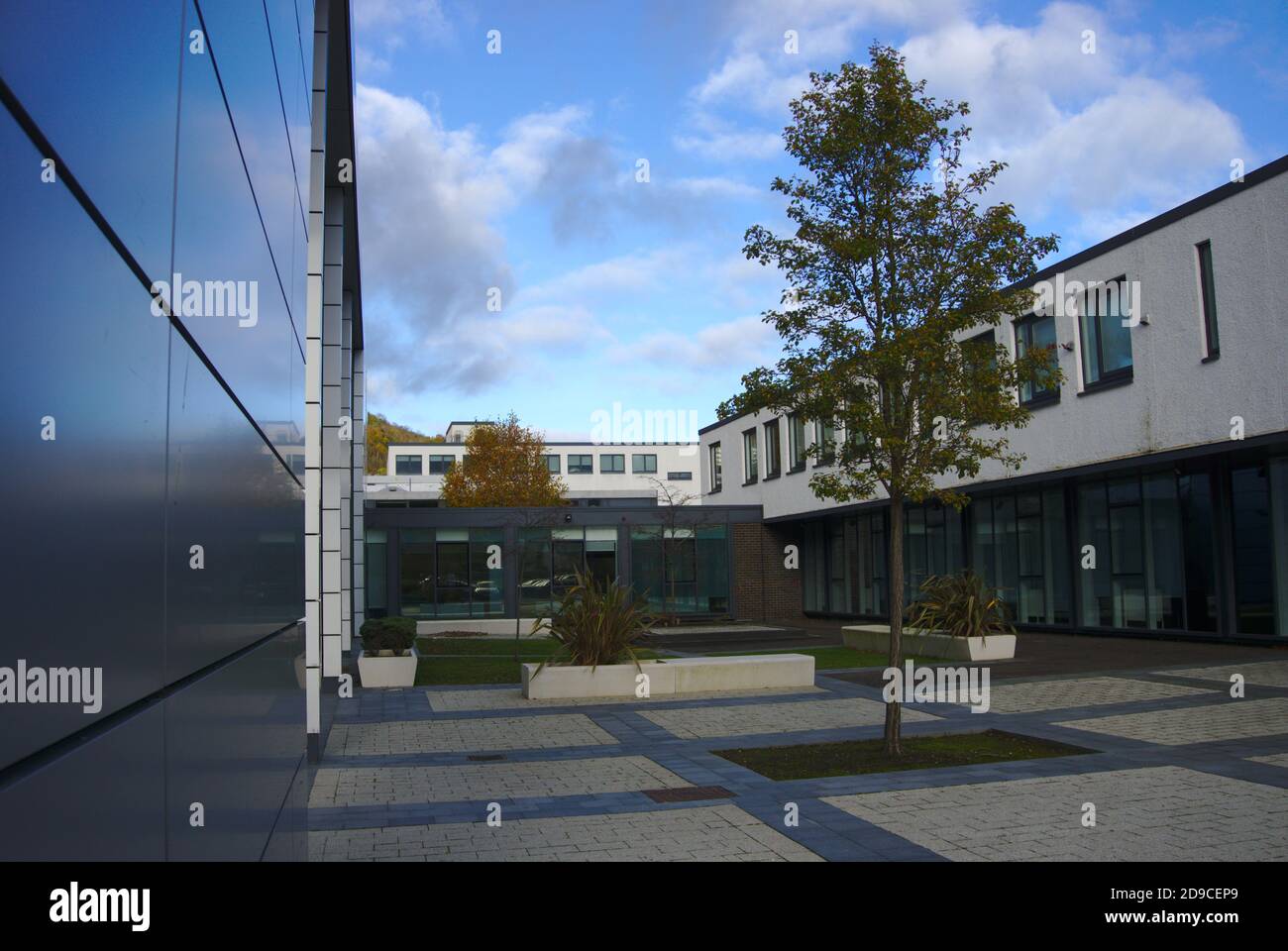 Borders College, Scottish Borders Campus, Heriot-Watt University, Galashiels, Scozia, Regno Unito. Foto Stock